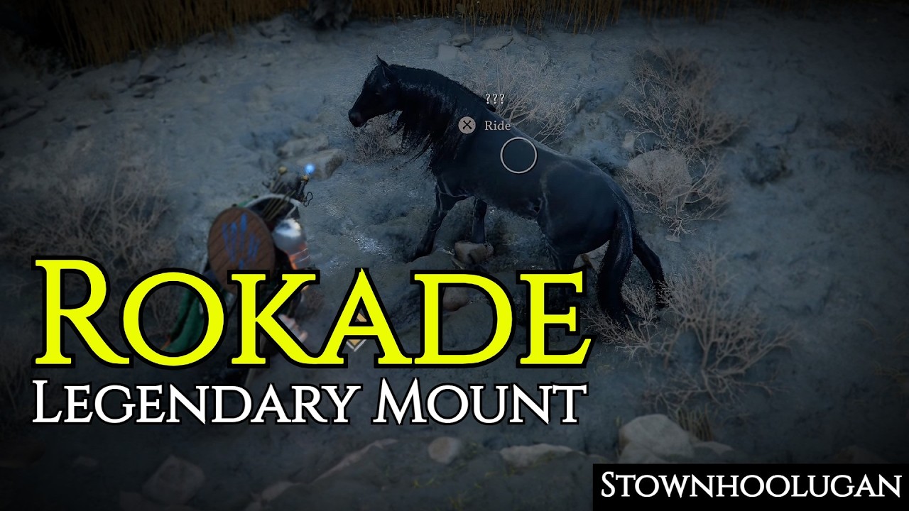 Dada Rokade How to get the Legendary Mount Rokade - Crimson Desert - YouTube