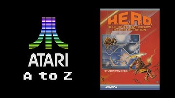 H.E.R.O. for Atari 8-bit brings us Roderick the Brave | Atari A to Z