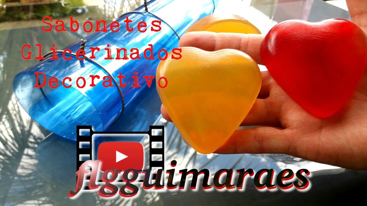 Não Faça Sabonetes Decorativo, Sem antes assistir este vídeo (alternativa para base glicerinada)