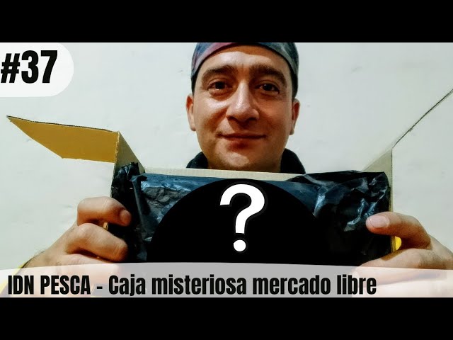 Compre la CAJA MISTERIOSA mas BARATA en MERCADO LIBRE de PESCA! 📦🎣 