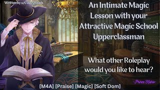 💜 [M4A] An Intimate Magic Lesson with your Upperclassman Crush [Soft Dom] [Praise] screenshot 1