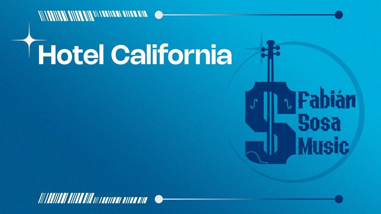 HOTEL CALIFORNIA - Eagles ( Partitura para Violín - Violín Sheet