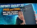 INFINIX SMART 20 PROS AND CONS: WHY THIS THE BEST PHONE THIS 2026 4K PRICE TAG!