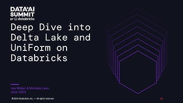 Deep Dive into Delta Lake and UniForm on Databricks