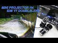 Mini Proji Murmer !!! Mini Projector H4 IDM Y7 Doublelens