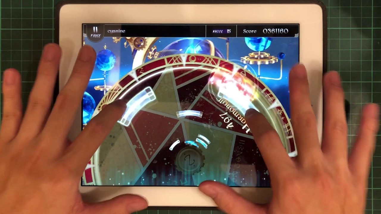 【真．Lanota神曲】jioyi - cyanine (Master 15) All Combo!!!