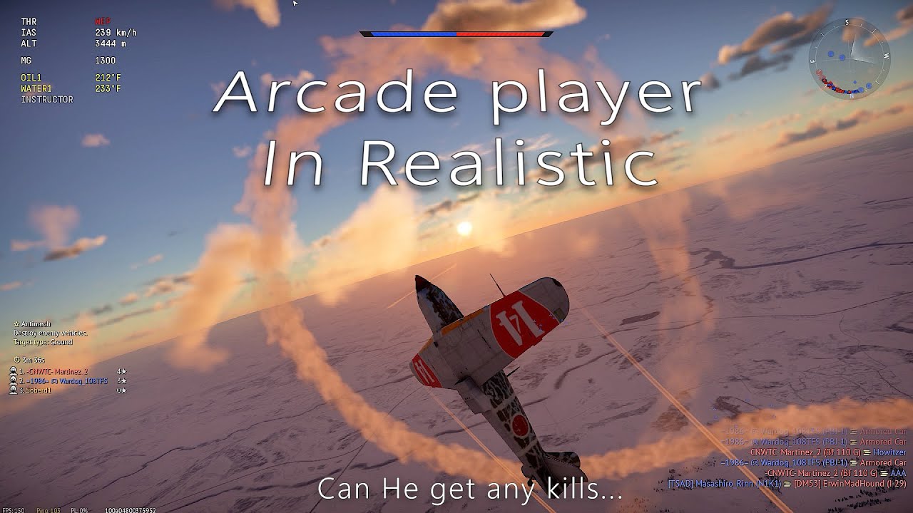 Warthunder Air Arcade Player Plays Realistic and ??? YouTube