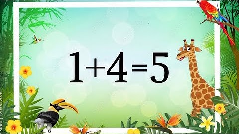 Maths - Adding Single Digit Numbers - Hindi |Single Digit Addition |Addition | Level 1 |Number block