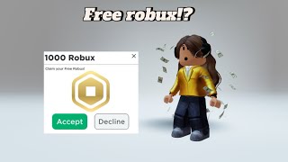 Trying robux hacks to get free robux!