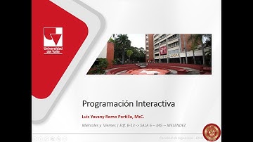 Programación Interactiva - Clase 3 - Introducción al Lenguaje de Programación Java