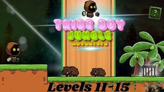 Tribe boy jungle Adventure Levels 11-15 (Android Gameplay)