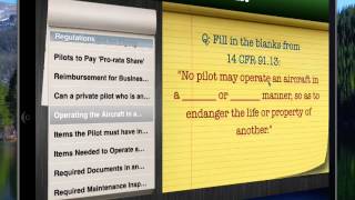 Civil Aviation Flashcards Demo for iPhone/iPad/iPod Touch :: Pilot Flashcards screenshot 2