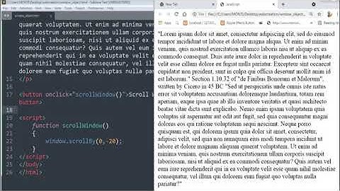 JavaScript scrollTo & scrollBy||bengali tutorial|| JS