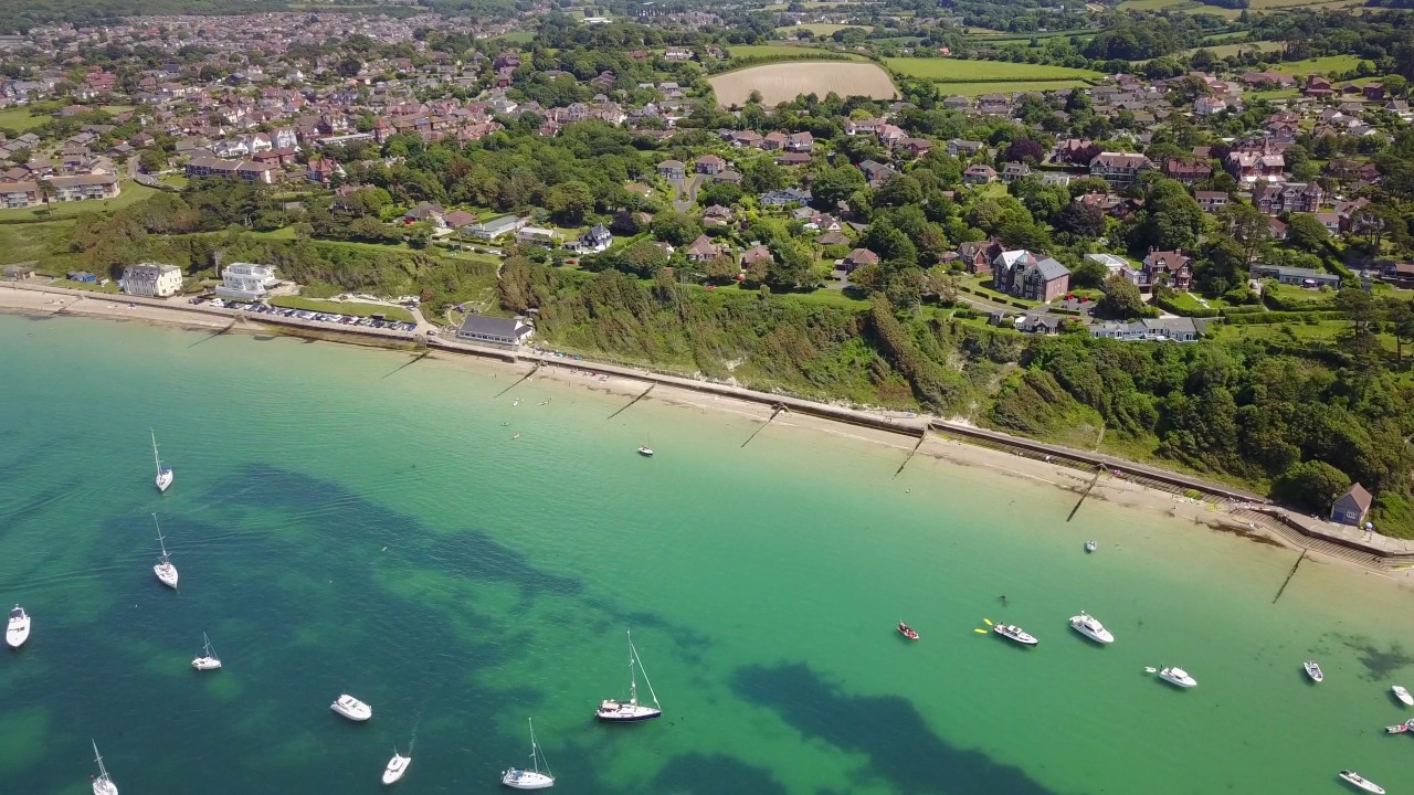 4K Sunny Totland Bay Isle of Wight YouTube