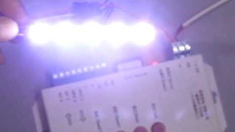 integrated SMD5050 RGB CX2802 replace compatible ws2801