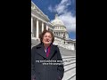 Kathleen is on Capitol Hill supporting her brilliant son