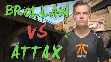 CSGO: POV GODSENT Brollan vs attax (33/19) overpass @ Farmskins Championship #2