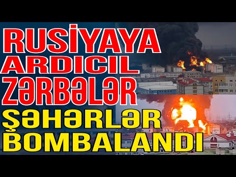 Rusiyaya ardıcıl raket zərbələri: Şəhərlər bombalandı-Gündəm Masada - Media Turk TV