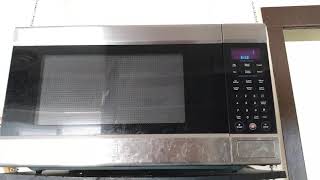 Kenmore Elite Microwave Kitchen Timer Demonstration (5 Seconds)