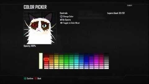 Grumpy Cat Emblem Tutorial Black Ops 2