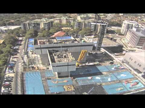 Royal North Shore Hospital Clinical Services Building Time Lapse