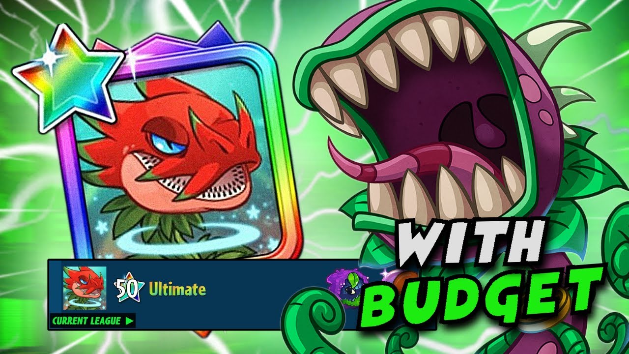 How I Reached the ULTIMATE LEAGUE in Pvz Heroes with MY CHOMPZILLA BUDGET DECK