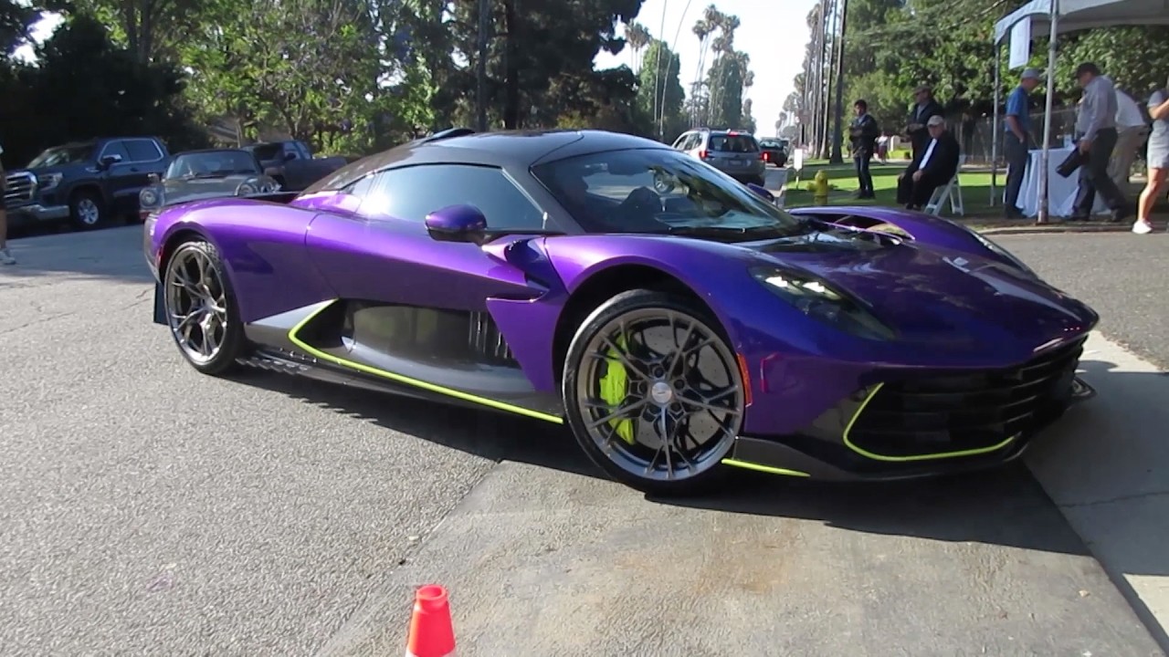 New Digital Violet 2026 Aston Martin Valhalla - YouTube