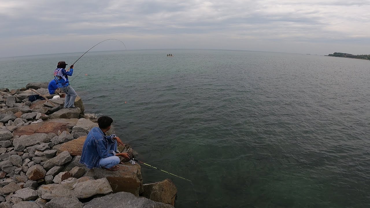 Ini Yang Terjadi ! Mancing Di Spot Air Bening Tak Berombak : Full Day Fun Fishing