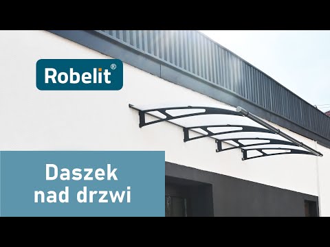 Wideo: Montaż Daszka Nad Wejściem