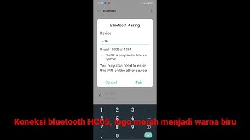 Setting bluetooth HC05 Jam Digital Running Text