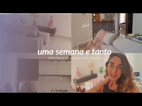 Vlog de reforma e móveis novos