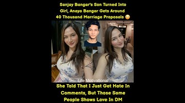 Former Indian cricketer Sanjay Bangar’s child, Anaya Bangar, who transitioned into a girl,