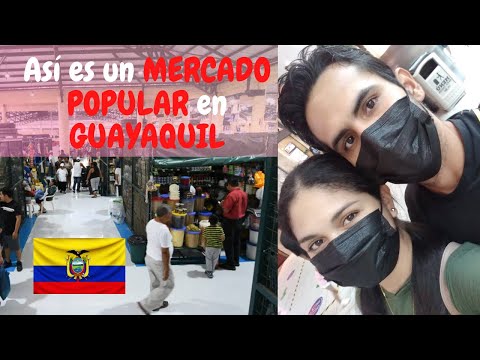 Así es el MERCADO CENTRAL en GUAYAQUIL - ECUADOR