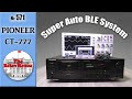 Настройка системы автоматической калибровки AUTO BLE в Pioneer CT-777