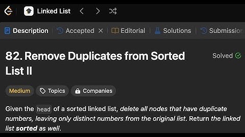 Remove Duplicates from SortedList ll | Simple solution | LeetCode 82 | Golang
