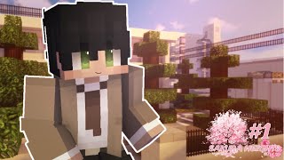 Sakura Heights || First Day! || S1 EP1 || Minecraft Roleplay