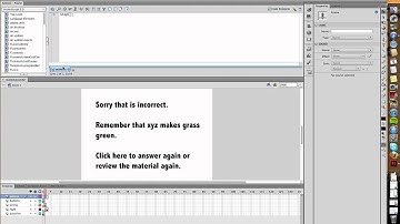 Flash CS6: Multiple Choice Question Movie Clips