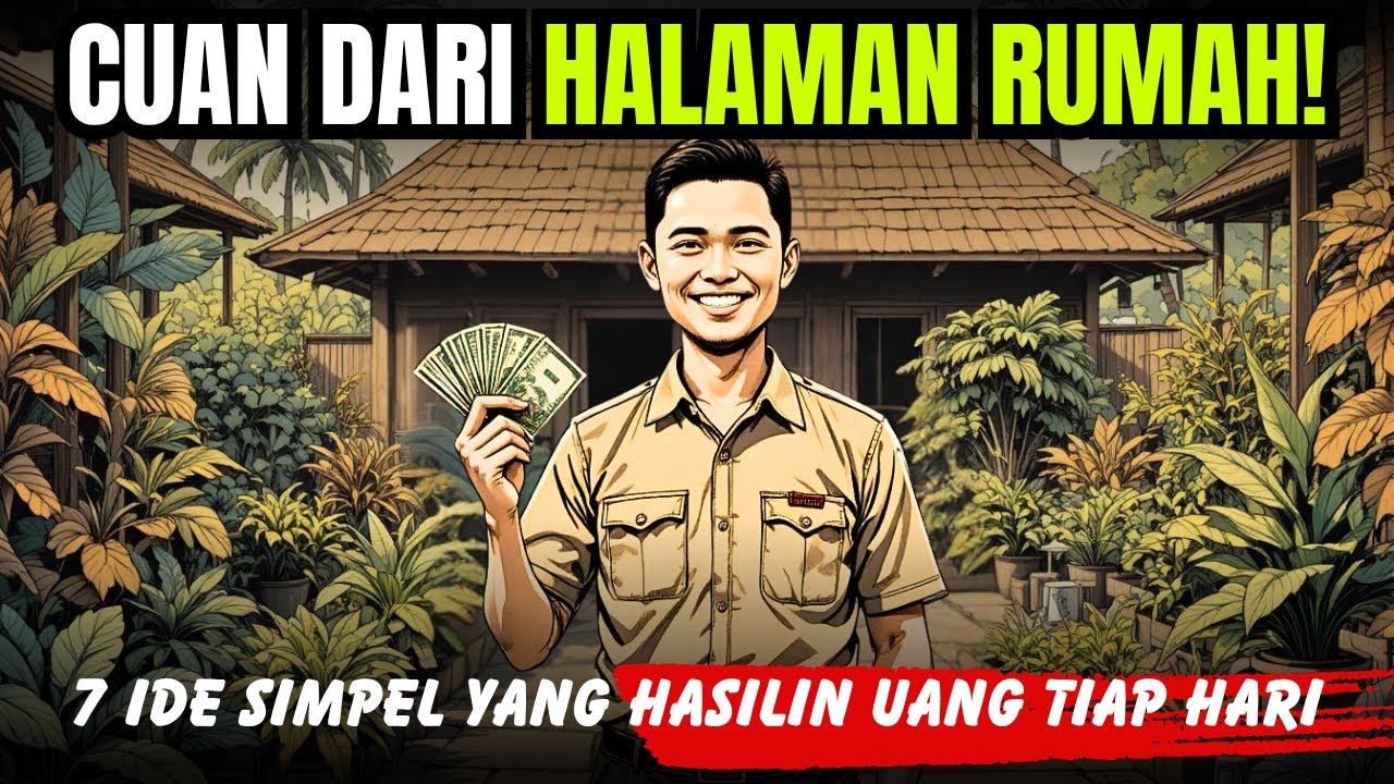 7 Ide Usaha BUDIDAYA Dengan Memanfaatkan Halaman Rumah, Bikin CUAN Tampa Kerasa