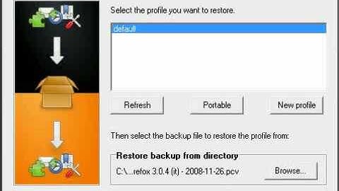 MozBackup Backup & Restore Mozilla Firefox settings video tutorial
