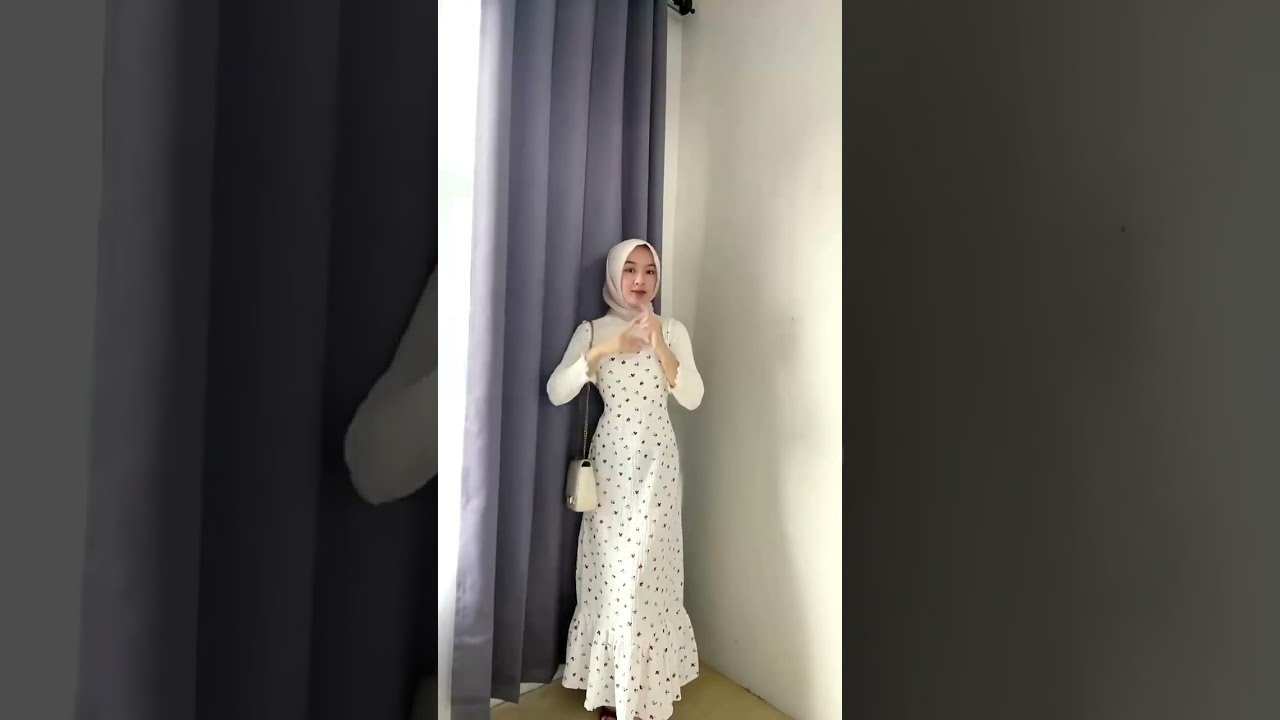 Dress Overall Motif Bunga Korean Style✨|LINK DI BIO CHANNEL✓