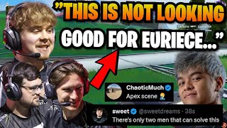 Sweet & Apex Pros react to Euriece's teammate EXPOSED as a Cheater in ALGS Qualifiers!