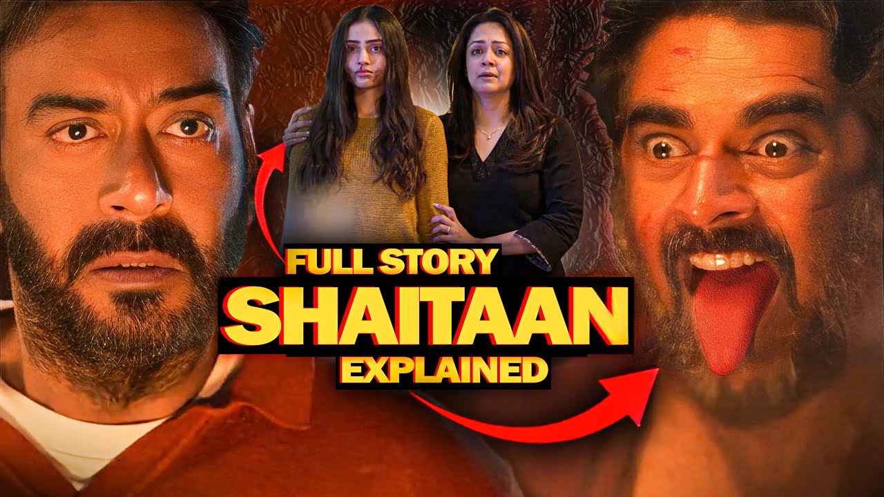 ⁣Shaitaan Movie Story Explained in Hindi ⋮ Shaitaan Full Story Explanation!