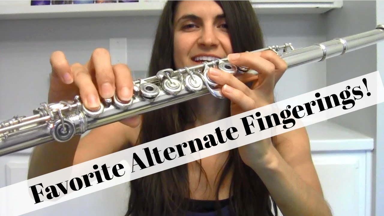 My Favorite Alternate Fingerings to Use on the Flute