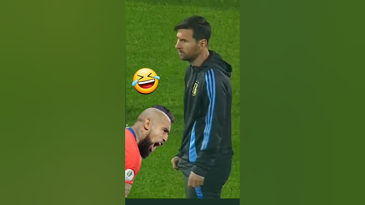 ARTURO VIDAL CHALLENGES MESSI