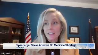 NBC29: Spanberger Urges FDA & DEA to Address National Adderall Shortage