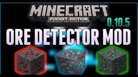 Minecraft PE - Ore Finder Mod!! - Ios - 0.10.5 - Jailbreak needed !