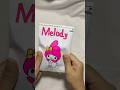 My Melody blind bag 💖 #squishy #sanrio #blindbag #craft #diy #mymelody #papercraft #paper #shorts