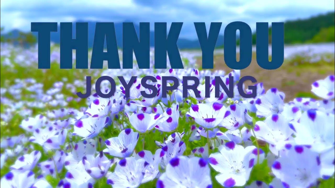 WONDERFUL THANK YOU SONG (THANK YOU) BY JOYSPRING WITH LYRICS WONDERFUL THANK YOU SONG (THANK YOU) BY JOYSPRING WITH LYRICS
