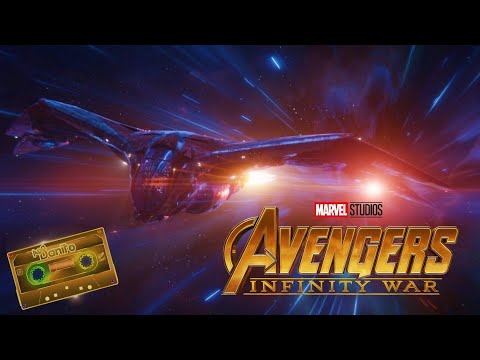 Avengers: Infinity War – Rubberband Man scene / The Guardians Of The Galaxy appear