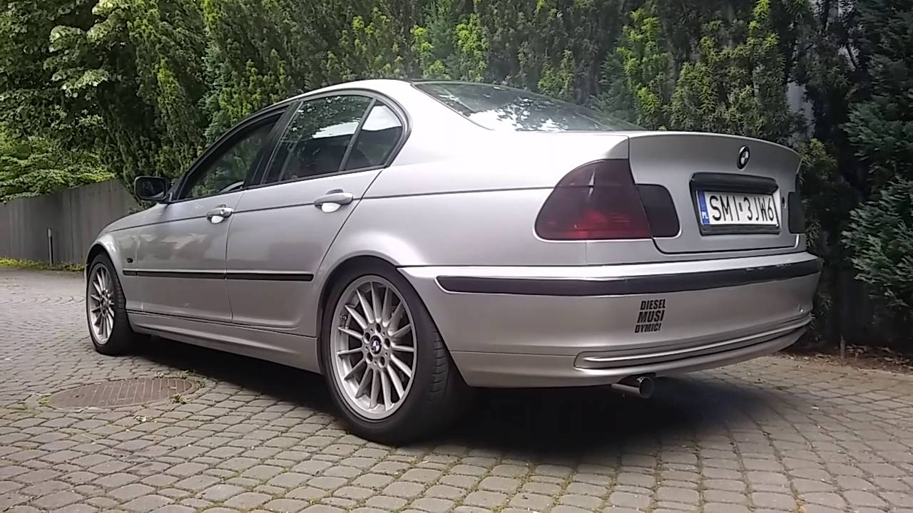 Bmw e46 320d 136km exhaust przelot YouTube